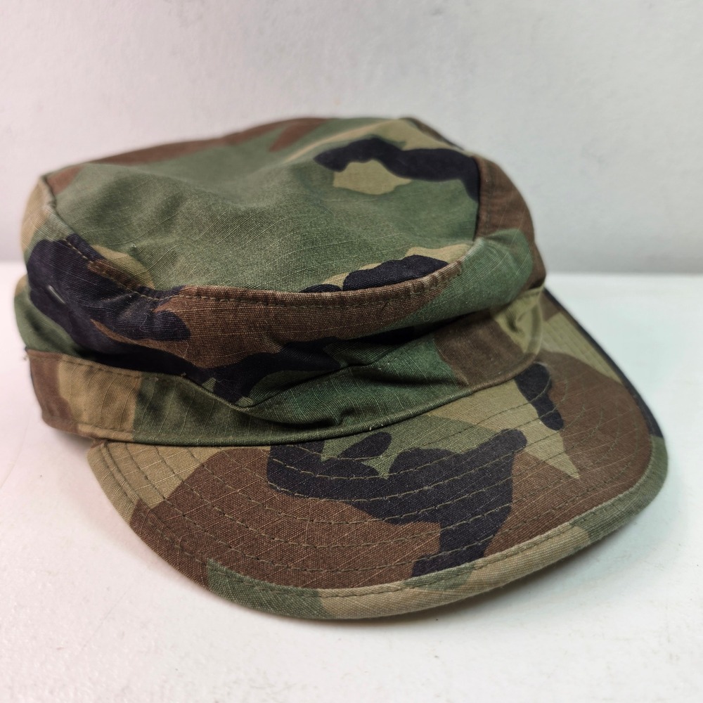 Propper BDU Cap Woodland Camo Hot Weather Ripstop 7 1/8  8415-01-393-7820